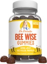 Doctor Danielle Bee Wise Gummies, Best Bee Pollen Supplement, Propolis, Royal Jelly, 60 Gummies