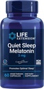 Life Extension Quiet Sleep Melatonin – Immediate-Release Melatonin Supplement with Vitamin C, B12 and Inositol – For Restful Sleep & Hormone Balance - Gluten-Free, Non-GMO – 60 Capsules