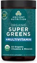 Ancient Nutrition, Vitamin Powder, One Bottle Made from Real Fruits, Vegetables and Herbs, for Digestive and Energy Support, 25 Servings, 7.5oz