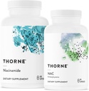 THORNE - Immune & Joint Support Bundle - NAC & Niacinamide - 30 to 90 Servings
