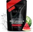 Cerus Performance - Performance Hydration Electrolyte Powder – Watermelon Flavor, 5g Creatine Monohydrate, 500mg Coconut Water Powder – Supports Endurance, Muscle Recovery & Keto 30 Servings