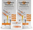 Lypo–Spheric Vitamin C – 2 Cartons (60 Packets) – 1,000 mg Vitamin C & 1,000 mg Essential Phospholipids Per Packet – Liposome Encapsulated for Improved Absorption – 100% Non–GMO