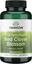 Swanson Red Clover Blossom 430 Milligrams 90 Capsules