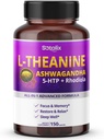 Sotalix L-Theanine Supplement with Ashwagandha 5-HTP + Rhodiola - Focus & Memory, Restore & Relax, Sleep Quality (150 Count (Pack of 1))