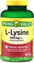 Spring Valley: Dietary Supplement L-Lysine, 250 ct