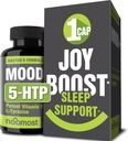NooMost Mood Support Supplement for Mood Boost, Calm Mind & Body, Stress Response, Energy Supplement – Herbal Adaptogens: Ashwagandha, L Tyrosine, 5 HTP, Passion Flower, 30 Counts