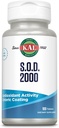 KAL S.O.D. 2000 Antioxidant Supplement - Beef Liver Source - Enteric Coated for Maximum Assimilation - Lab Verified - GMP Facility - 60 Day Guarantee - 100 Servings, 100 Tablets