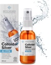 Premium Colloidal Silver Spray 40 PPM 1 fl oz ● 100% Natural ● Ebook Inc. ● Superior Concentration, Smaller Particles = Better Results ● Certified by 3 Independent Laboratories ● We are Specialists.