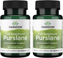 Swanson Full Spectrum Purslane 400 Milligrams 60 Veg Capsules (2 Pack)