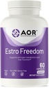 AOR, Estro Freedom, Vegan, Natural Supplement to Support Healthy Estrogen Balance and Healthy, Regular Menstruation, 60 Capsules (30 Servings)
