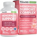 20-in-1 Menopause Supplements for Women - DIM and Estrogen Supplement for Menopause Relief and Hot Flashes with Black Cohosh, Evening Primrose, and Chasteberry (90 ct, 45 Servings)
