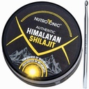 NutroTonic® Authentic Himalayan Shilajit Resin for Men & Women - Gold Grade 86% Fulvic Acid - Wild Crafted +17000 FT – 40x Nano Filtered & Sun Dried - 3rd Party Lab Tested - 5g Jar