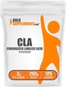 BulkSupplements.com Conjugated Linoleic Acid Powder - CLA Supplement, Nutritional Supplement - Gluten Free, 2g Per Serving, 250g (8.8 oz) (Pack of 1)