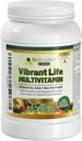 Vibrant Life Multivitamin with Probiotics, Digestive Enzymes & B-Complex – Over 45 Fruits and Veggies, Non-GMO, Gluten-Free, Daily Vitamins & Minerals for Men & Women (30-Day Supply)