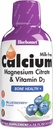 Bluebonnet Nutrition Liquid Calcium Citrate Magnesium Citrate, Vitamin D3, Bone Health, Gluten Free, Soy free, milk free, kosher,32 Servings, Blueberry Flavor, 16 Fl Oz (Pack of 1)