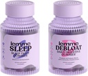 Lemme Sleep & Debloat Bundle - Sleep Gummies, a Drug-Free Nighttime Aid & Debloat Gummies for Digestive & Gut Health, Probiotics & Prebiotics - Gluten Free, Gelatin Free, Non-GMO - 60 Ct. Each