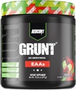 REDCON1 Grunt EAAs, Cherry Lime - Sugar Free, Keto Friendly Essential Amino Acids - Post Workout Powder Containing 9 Amino Acids to Help Train, Recover, Repeat (30 Servings)