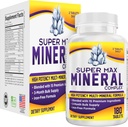 3-Month Multimineral Supplement (Iron Free) Natural Multiminerals | High-Potency Multi Mineral Supplements (15-in-1) Blended Minerals Formula | Mineral Complex | 90-Day Bulk Supply | 180 Tablets