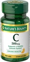 Nature's Bounty Vitamin C 500 mg Tablets 100 ea (Pack of 2)