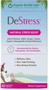 DeStress All-Natural: Veggie Capsules, with B Vitamins, Magnesium, Ashwagandha and L-Theanine Supplement, Anxiety Relief, 30 Veggie Capsules, Stress Relief Supplement Organic Health Labs