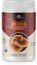 Naturealm Reishi Mushroom Powder Supplement - Organic Reishi Mushroom Extract Powder for Wellness & Cognitive Support - 60-Day Supply with Red Reishi Mushrooms