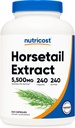 Nutricost Horsetail Extract Capsules (5,500 MG Equivalent Per Serving, 240 Servings) - Non GMO, Vegan