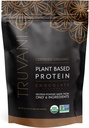 Truvani Vegan Pea Protein Powder | Chocolate | 20g Organic Plant Based Protein | 18 Servings | Keto | Gluten & Dairy Free | Low Carb | No Added Sugar