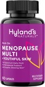 Hyland's Rock On Menopause and Youthful Skin Multivitamin for Women with Immune Support, 60 Capsules, Menopause Relief for Women with Biotin, Collagen, and Red Clover