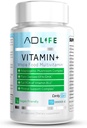 Project AD Vitamin+ Multimineral Multivitamin Supplement Complete Antioxidant, Energy & Immune Support. (60 Servings)