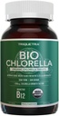 Organic Chlorella: 3 Organic Certifications – Broken Cell Wall Form, Blue Green Algae - Raw, Sun-Grown, Non-Irradiated, Maximum Nutrient & CGF (Chlorella Growth Factor) Levels - (120 Tablets)