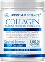Approved Science Collagen Powder - Skin and Hair- 30 Scoops - One Month Supply