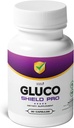 GlucoShield Pro - Natural Supplement with Vitamins B1, B2, B6, Magnesium, Zinc & Calcium | Non-GMO, Stimulant-Free, Easy-to-Take | Made in The USA, GMP-Certified | 30 Capsules, 1 Month Supply