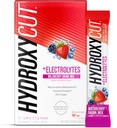 Hydroxycut Drink Mix, Wildberry Blast - 21 Travel-Size Packets - Zero Calories, Zero Sugar - Boost Metabolism, Burn Calories, Increase Energy - for Women & Men
