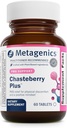 Metagenics Chasteberry Plus - Hormone & Reproductive Health with Chasteberry, Black Cohosh & Ashwagandha - Supports Menstrual & Menopause Balance* - Non-GMO, Gluten-Free, Vegan - 60 Tablets