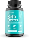 Nutriana Keto Detox Cleanser - Keto Pills Liver Supplement for Men & Women - Keto Supplement Detox Pills Fasting Supplement for Colon Health, Kidney Support & Boosts Metabolism 60 Capsules