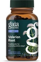 Gaia Herbs Valerian Root - Support for Calm & Relaxation to Prepare for Sleep* - with Valerian Root Extract - 60 Vegan Liquid Phyto-Capsules (30-Day Supply)