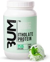 RAW Whey Isolate Protein Powder, Mint Chip Ice Cream (CBUM Itholate Protein) - 100% Grass-Fed Sports Nutrition Powder for Muscle Growth & Recovery - Low-Fat, Low Carb, Naturally Flavored - 25 Servings