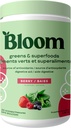 Bloom Nutrition Superfood Greens Powder, Digestive Enzymes with Probiotics and Prebiotics, Gut Health, Bloating Relief for Women, Chlorella, Green Juice Mix with Beet Root Powder, 25 SVG, Berry