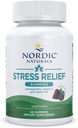 Nordic Naturals Stress Relief Gummies, Mixed Berry, 40 Gummy Supplements, Supports Daily Mood and Immune System Health, Non-GMO, Vegetarian, 20 Servings