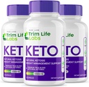 rize labs - - Trim Life Labs Keto Capsules - Weight Loss Pills - Support Maximum Strength Formula, Keto+ACV Supplement (180 Capsules)