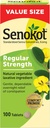 Senokot Regular Strength Senna Laxative Tablets Constipation Relief for Adults, 100 count