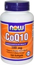 NOW Foods Coq10 100mg 2*150 Softgels
