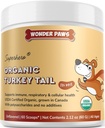Wonder Paws Organic Turkey Tail Mushroom for Dogs – Powerful Turkey Tail for Dogs Mushroom Powder for Immunity, Respiratory, Digestion & Cellular Health–with Beta Glucans & Polysaccharides- 2.12 oz