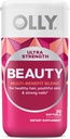 OLLY Ultra Strength Beauty Softgels, Healthy Hair, Skin and Nails, Biotin, Hyaluronic Acid, Collagen Peptides, Total Beauty Supplement, 30 Day Supply - 30 Count