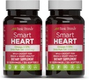 Basic Brands Smart Heart Omega-3 Fish Oil 1000mg - Triple Strength EPA & DHA, Non-GMO, Heart & Cognitive Support - 50 Burpless Softgels - 2-Pack