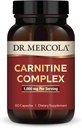 Dr. Mercola Carnitine Complex, 30 Servings (60 Capsules), Dietary Supplement, 1000 mg Per Serving, Supports Immune Health, Non-GMO