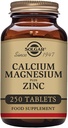 Solgar Calcium Magnesium Plus Zinc, 250 Tablets - Promotes Healthy Bones and Teeth - Supports Nerve & Muscle Function - Non GMO, Vegan, Gluten Free, Dairy Free, Kosher, Halal - 83 Servings