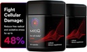 MitoQ Pure Advanced Mitochondria Supplement Superior Bioavailability to CoQ10 | Reduces Free Radical Damage for Healthy Aging, Metabolism, Heart Health, Energy, Strength & Mobility