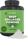 Zen Principle Grass-Fed Agglomerated Collagen Peptides 5 lb. Anti-Aging Hydrolyzed Protein Powder for Healthy Hair, Skin & Joints. Paleo and Keto Friendly, GMO and Gluten Free, Pasture-Raised Bovine.