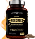 Black Maca Root 50:1 Extract 37,500mg – 180 Capsules Organic Peruvian Maca Peruana Supplement for Men | High Potency Energy, Mood & Performance Support | Vegan, Non-GMO